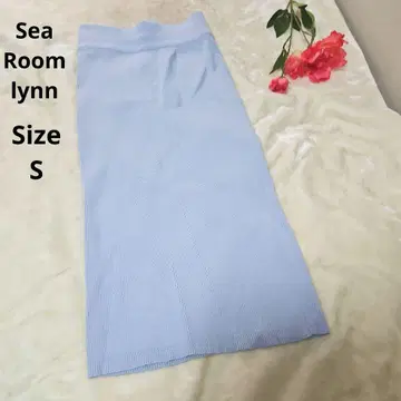 [인기 Sea Room lynn] 파랑 니트 스커트 사이즈 S