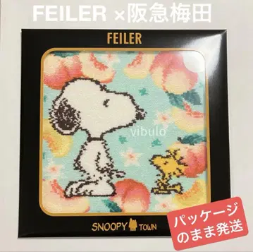 FEILER SNOOPY 손수건 한큐 우메다 스누피 페스티벌