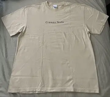 Creepy Nuts 크리피너츠 베이지 T셔츠 XL
