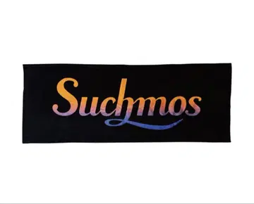 새상품 Logo Face Towel Black Suchmos 사치모스