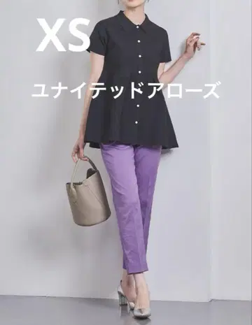 유나이티드 애로우즈 P/TA 샤이니 드라이 슬림 팬츠