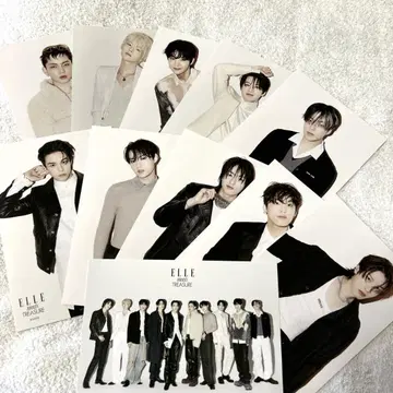 ELLE 2025년 1월호 TREASURE 엽서