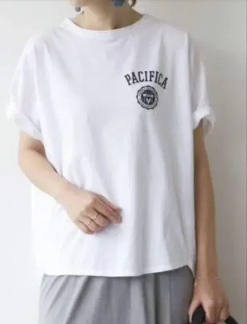 MICA & DEAL 'PACIFICA' t-shirt 셔츠 화이트
