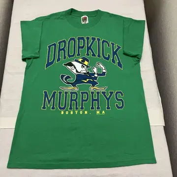 dropkick murphys 셔츠 notre dame 빈티지 M