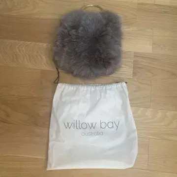 willow bay 그레이 퍼 핸드백