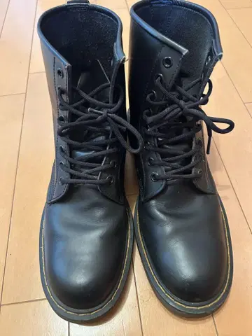 Hawkins 블랙 워크 부츠