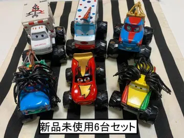 새상품 카 CARS 미니카 프로레슬링 6대 세트 메다 이야기