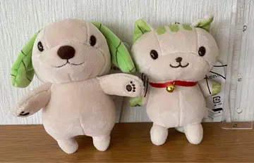 스기약국 수냐 스기 스트랩 마스코트 봉제 인형 세트 강아지 고양이