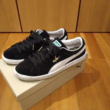 PUMA SUEDE VTG MII 1968 이탈리아제 블랙 화이트