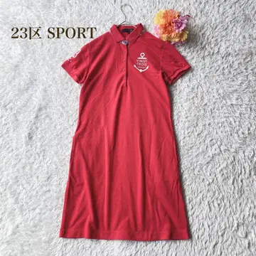 23구 [ S~M ] SPORT 여성용 원피스 레드 골프웨어