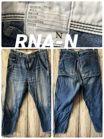 RNA N 여성용 S 데님 청바지 G팬츠