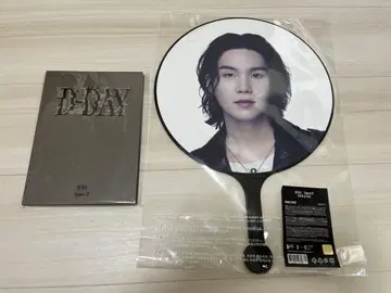 SUGA 부채 D-DAY 미니 포토북 세트
