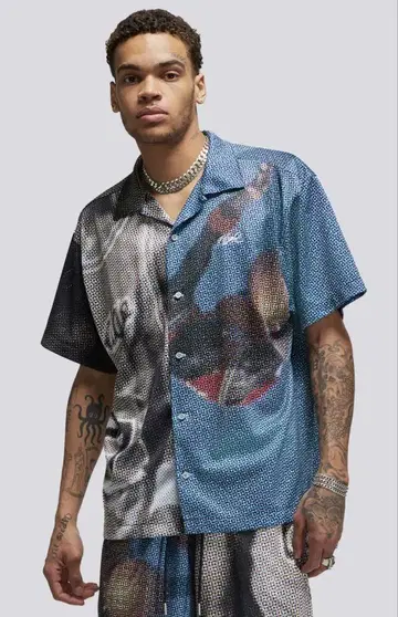 JORDAN BRAND AS M J FLT HRTG PHOTO SHIRT