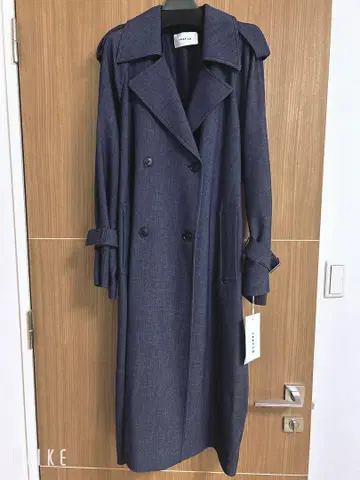 FRAY I.D 인디고 트렌치코트