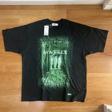 [미사용 새상품] atmos MATRIX T셔츠 L 사이즈 블랙