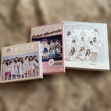 TWICE DVD & CD 앨범 3세트