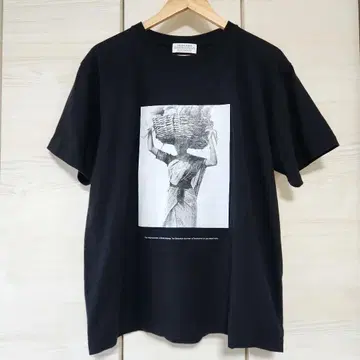 POET MEETS DUBWISE 사진 T셔츠 블랙 흑 인물