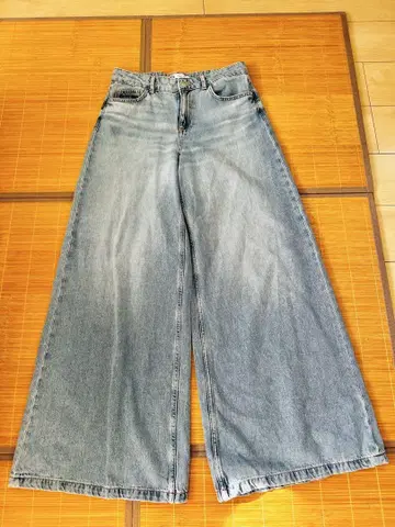 Z1975 MID-RISE PALAZZO 데님 팬츠