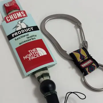 CHUMS/THE NORTH FACE 카라비너 키링/스트랩