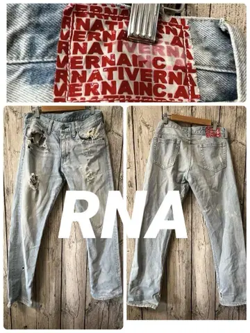 RNA 여성 SS 데님 팬츠 청바지