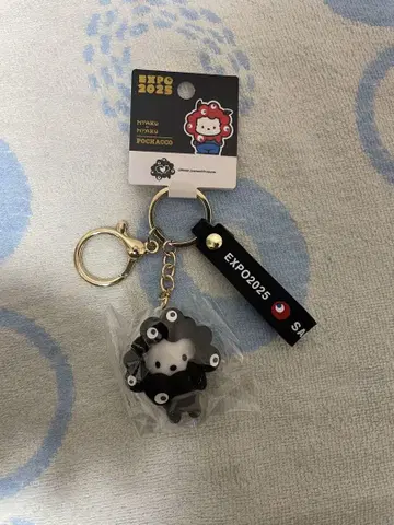 오사카 엑스포 산리오 블랙 akuaku 키티