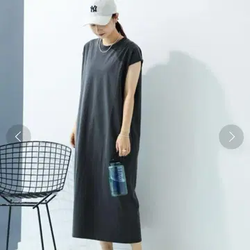 B:MING by BEAMS 피그먼트 슬리브리스 원피스 M 2024