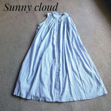 새상품급 Sunny cloud 스트라이프 민소매 원피스