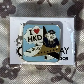 GLAY 핀 배지 (I HKD)