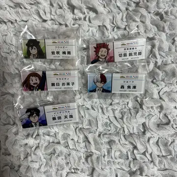 히로아카 시즈테츠 콜라보 네임 아크릴 배지