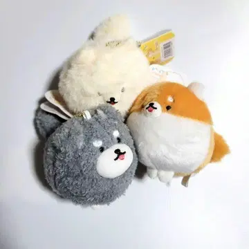 꼬리 붕붕! 멍멍이들 마스코트 봉제 인형