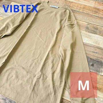 VIBTEX Long Sleeve Tee 긴팔 풀오버 베이지