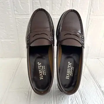 HARUTA 하루타 인조 로퍼 2E 4514 25.5cm EE 인조 가죽