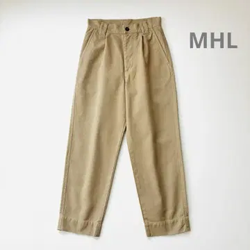 마가렛호웰 MHL 소프트 트위스트 얀 코튼 팬츠