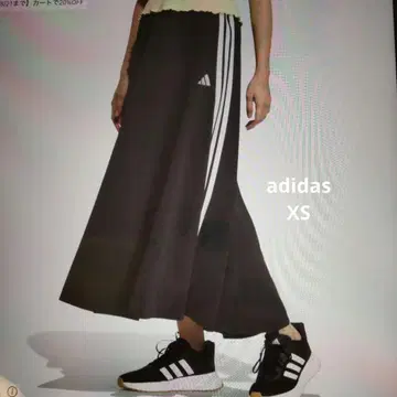 adidas 쓰리 스트라이프 니트 스커트 XS