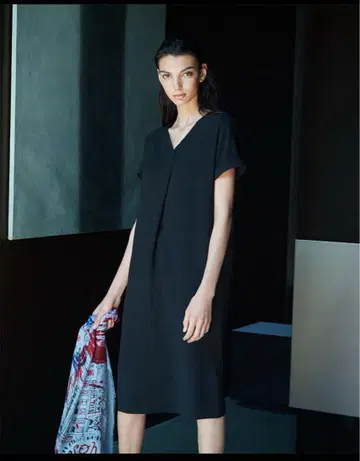theory luxe DOUBLE WEFT 워셔블 원피스