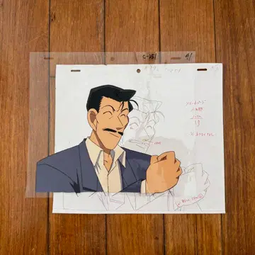 애니메이션 셀화 명탐정 코난 모리 코고로 애니메이션