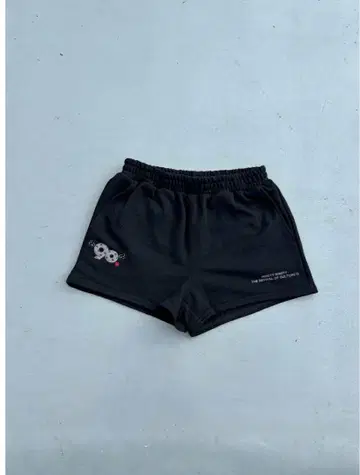 90 Logo Dot Micro Shorts Black F