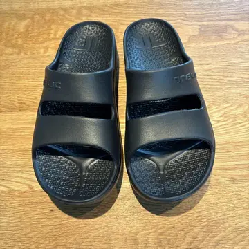 TELIC 리커버리 슬라이드 블랙 ML 25~25.5cm