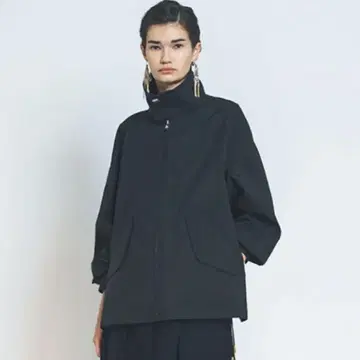 THE RERACS 더 릴락스 하이넥 해링턴 자켓 블랙 23SS