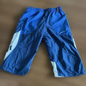 ASICS 파랑 숏팬츠 사이드 포켓 있음