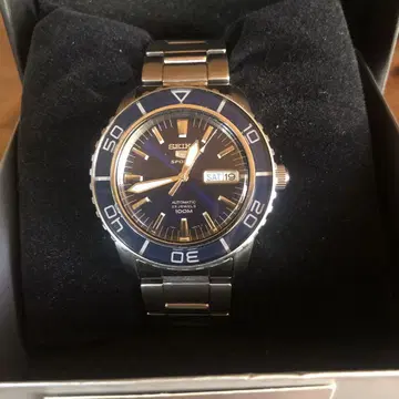 SEIKO 5 오토매틱 SNZH53 블루 다이얼 일본제