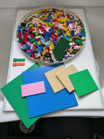 레고 블록 다색 약 5봉지 분량 (2.1Kg)