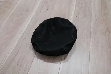 DECHO 데코 베레모 가죽 천연 가죽 블랙