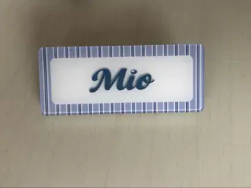 사쿠라자카46 마토노 미오 네임 배지