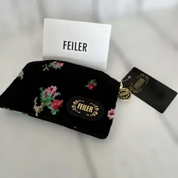 새상품 FEILER 페일러 리아로즈 코인 케이스 동전 지갑 미니 파우치
