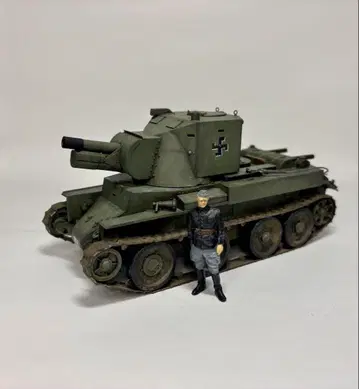 타미야 도색 완료품 1/35 BT-42 핀란드군 돌격포