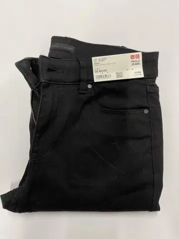 UNIQLO 블랙 스키니 팬츠 24