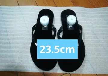 블랙 플립플랍 23.5cm