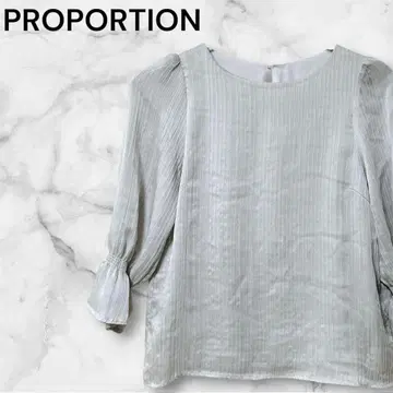 [ PROPORTION ] (M) / 여성용 캔디 슬리브 블라우스
