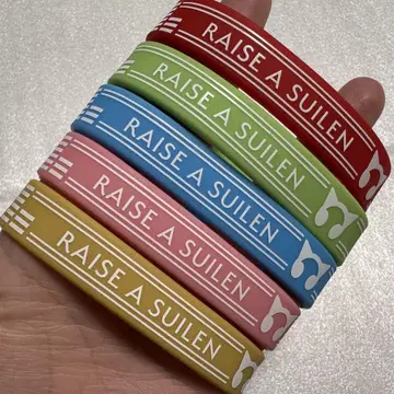 뱅드림 RAISE A SUILEN 러버 밴드 5종 세트